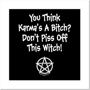 You Think Karma's a Bitch? Cheeky Witch Posters and Art